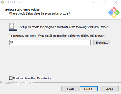 start folder window